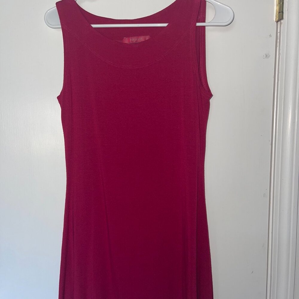 Cut Loose Red Shift Dress
